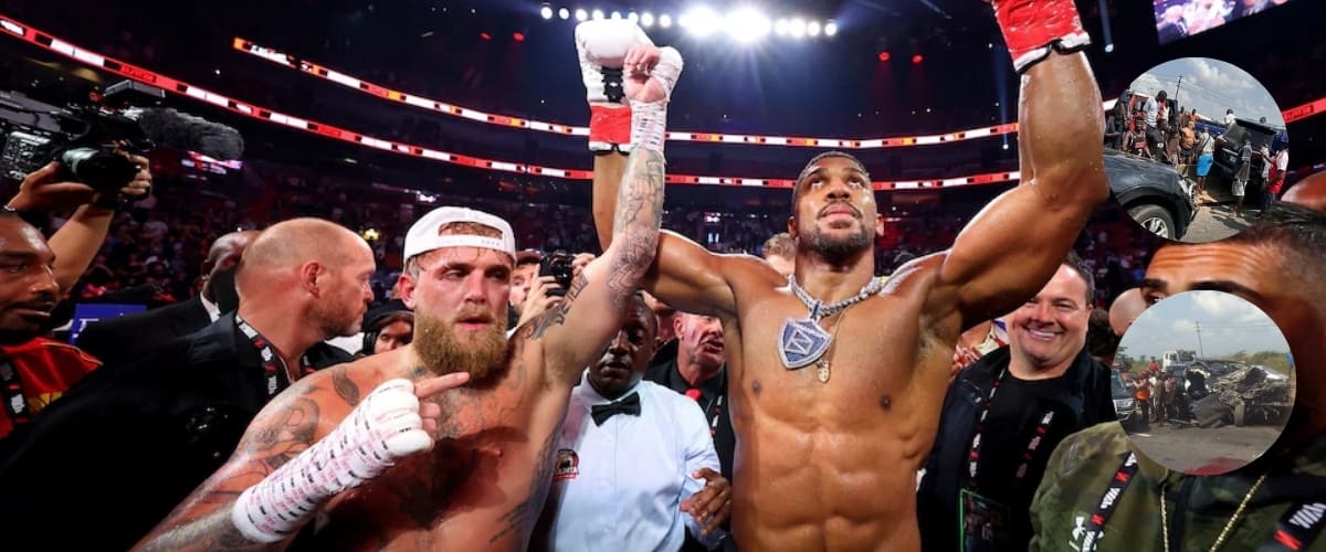 Read more about the article Anthony Joshua u saobraćajnoj nesreći u Nigeriji, poginule dvije osobe iz njegovog tima