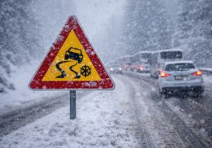 Read more about the article Stanje na cestama danas: Balkan 2026 (snijeg, poledica, granice)