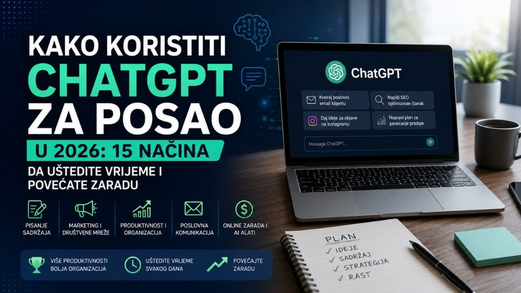Kako koristiti ChatGPT za posao u 2026 15 načina da uštedite vrijeme i povećate zaradu